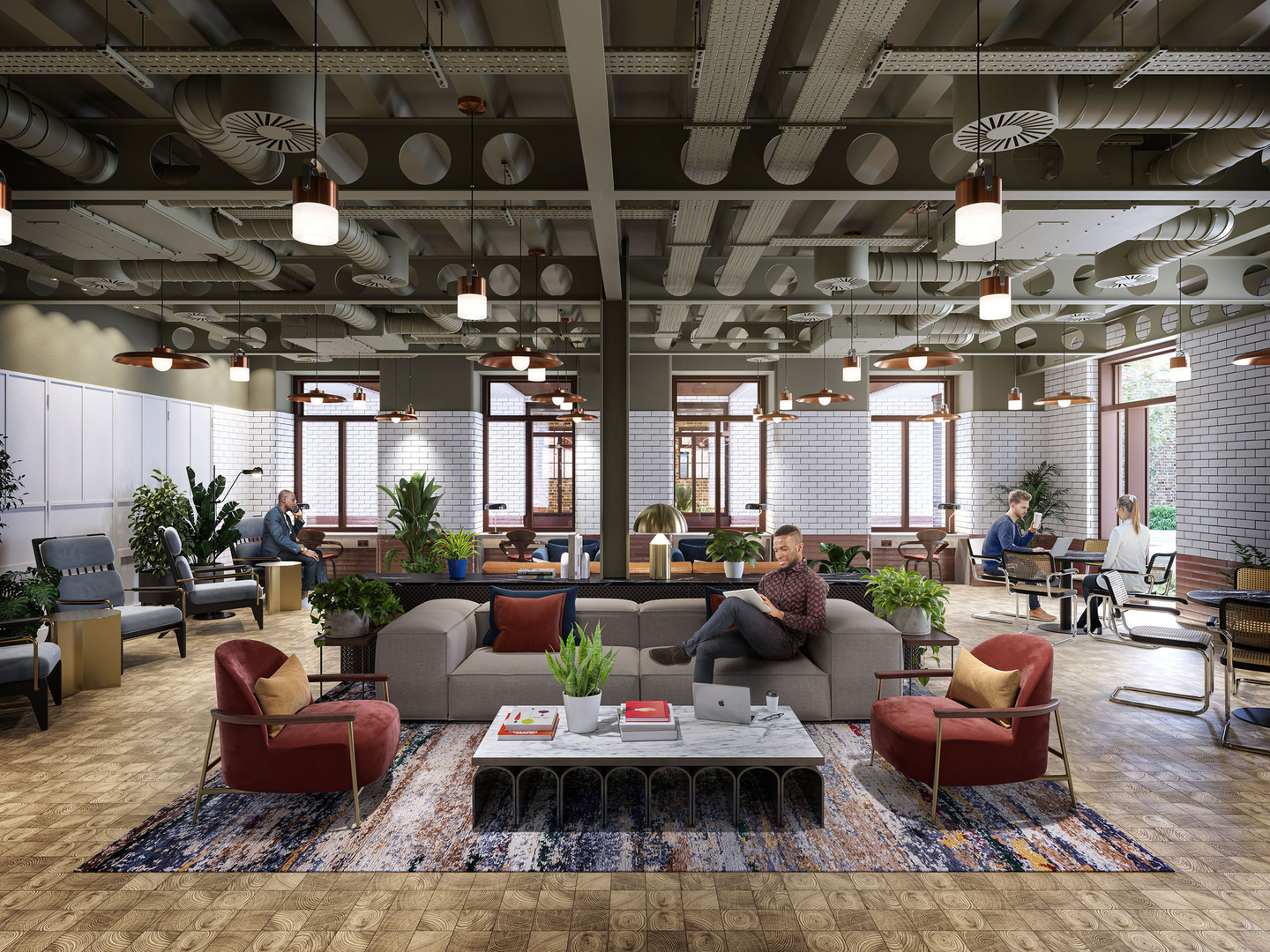 Ninety90 Brainyard Hub Space Render 09w