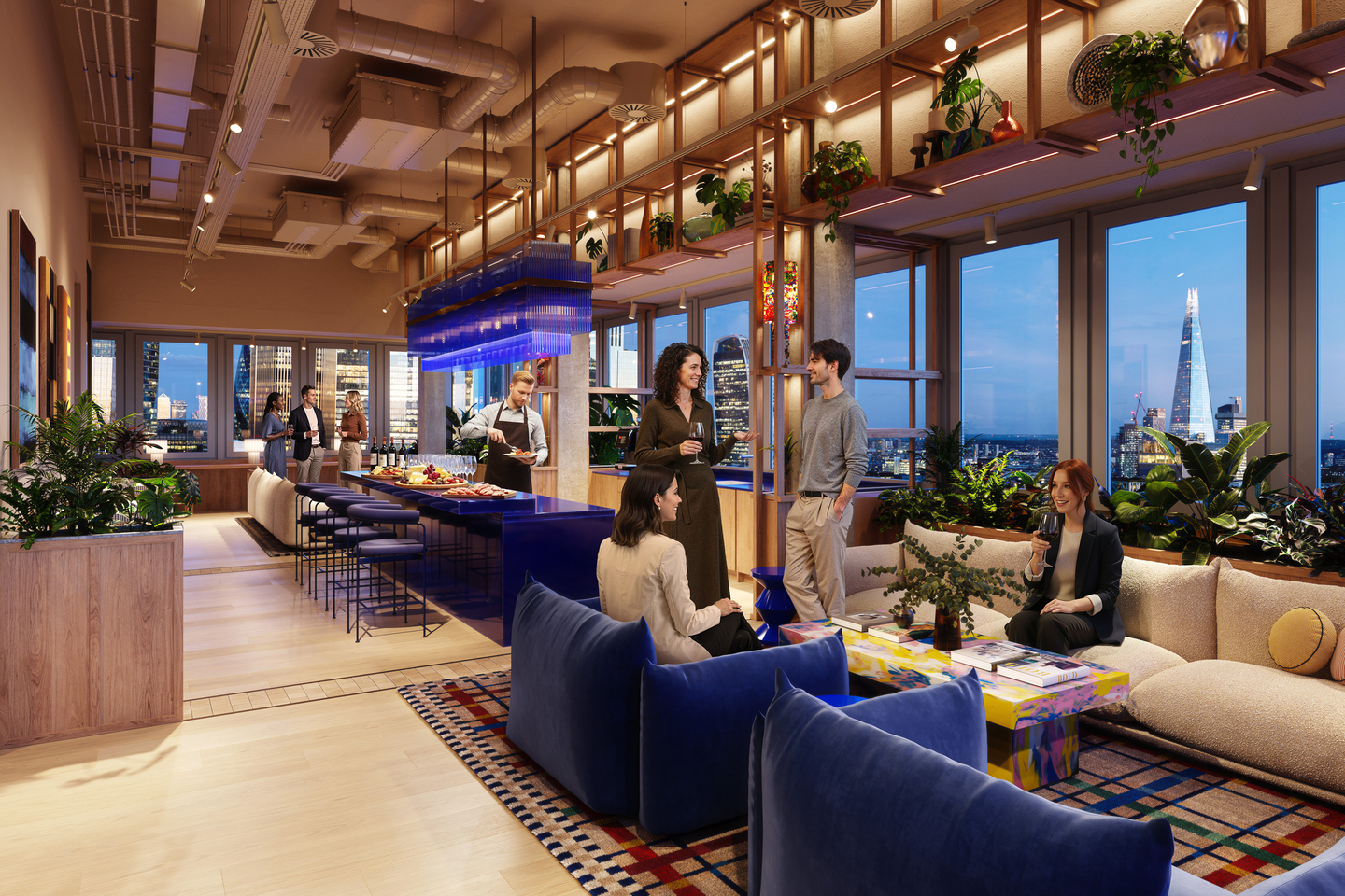 N90 City Tower View 01 Arrival Night