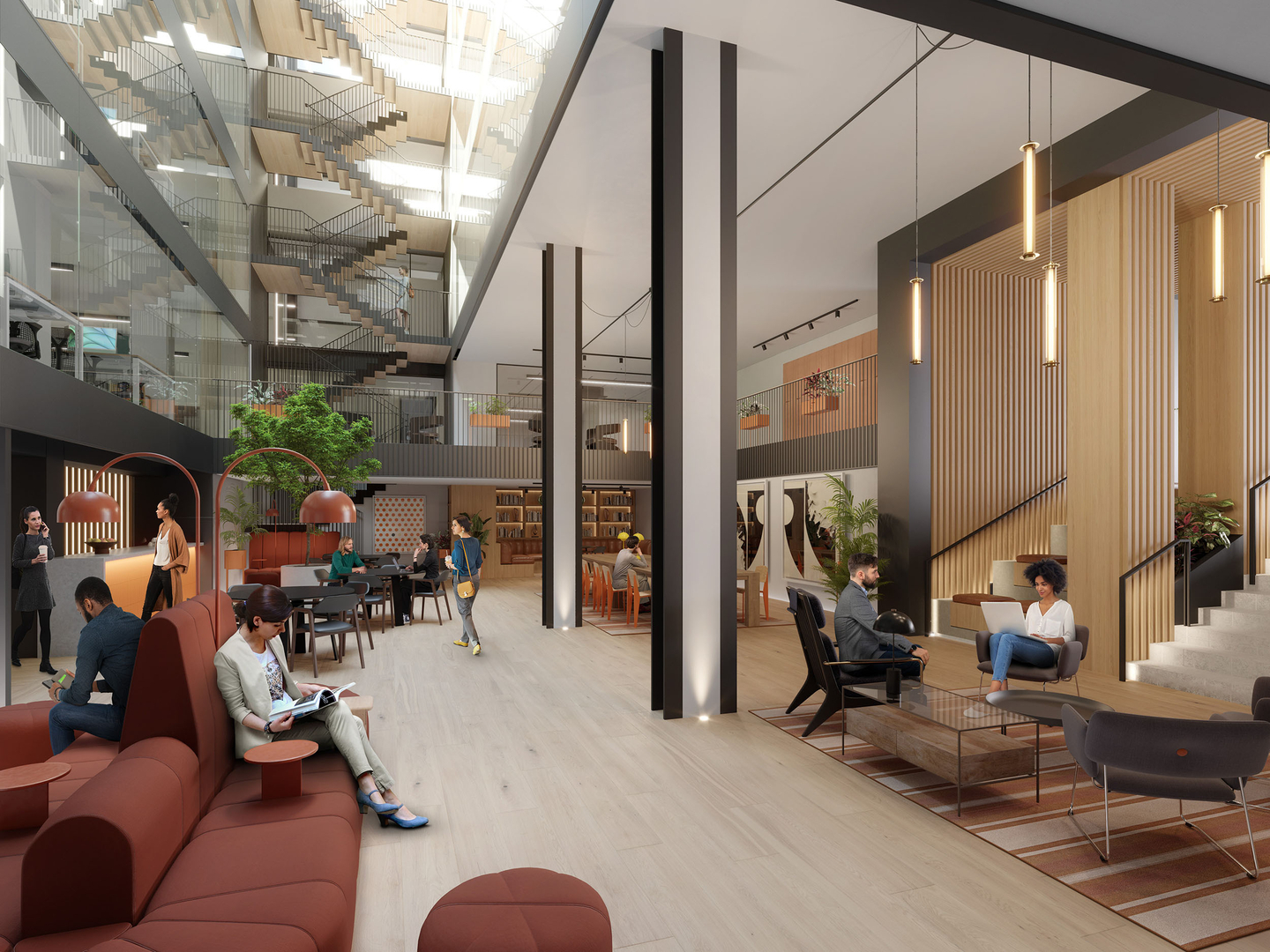 Ninety90 13 15 Fitzroy Atrium Render 03
