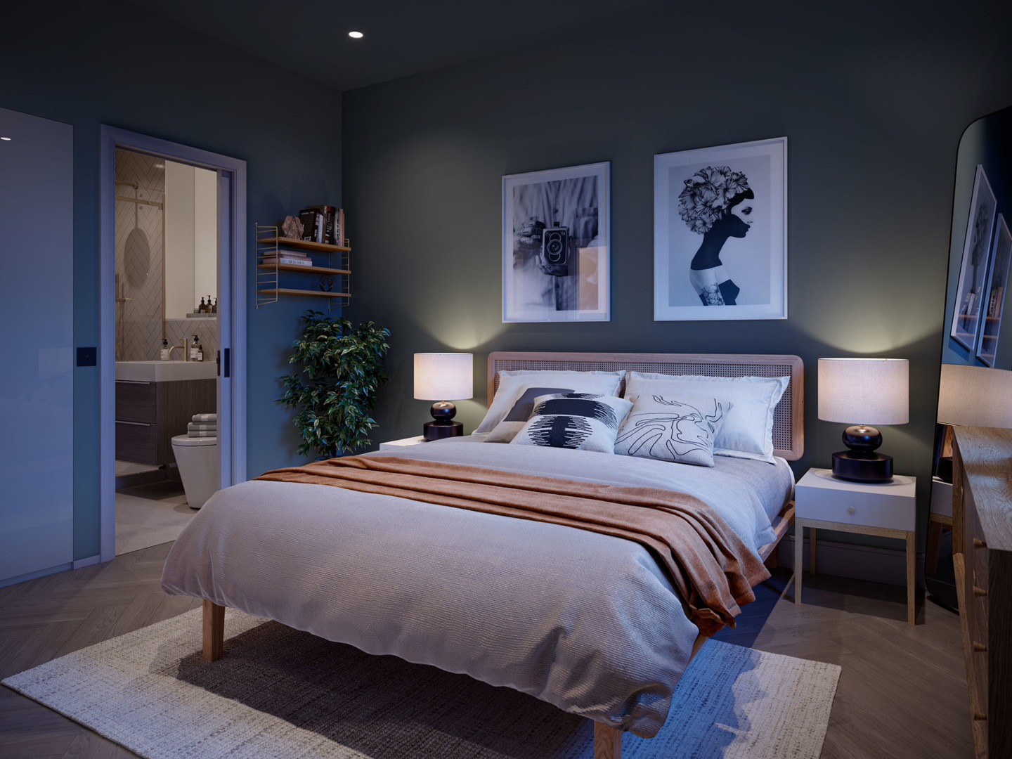 Ninety90 Watermark Bedroom Render 2
