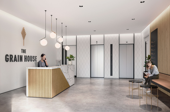 Ninety90 Grain House Reception Render 03
