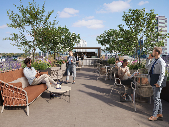 Ninety90 13 15 Fitzroy Communal Terrace Render 08