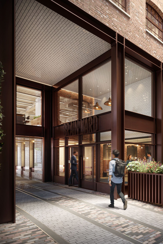 Ninety90 Brainyard Entrance Render 05