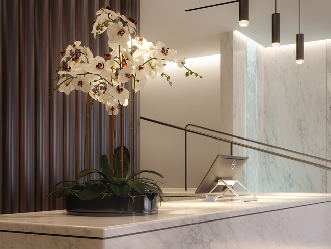 Ninety90 OPL Reception Desk Vignette 02