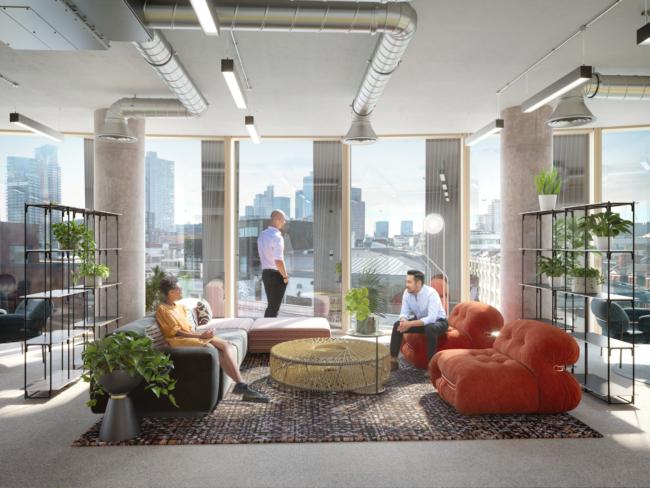 Ninety90 One Rivington Office Render 02